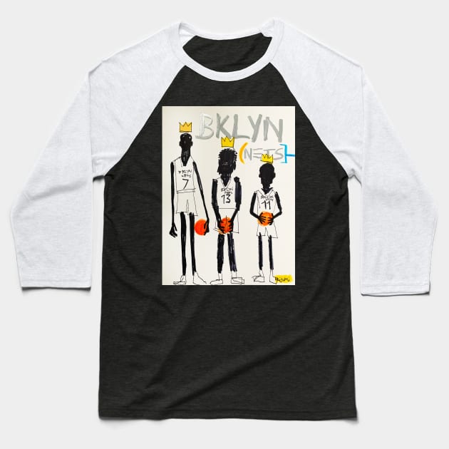 BROOKLYN Baseball T-Shirt by Basquiat